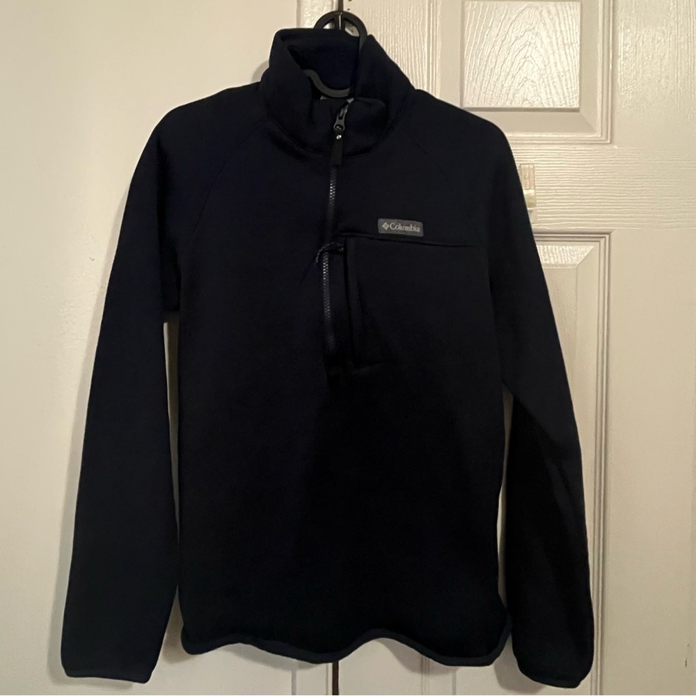 Columbia Navy Half-Zip Fleece